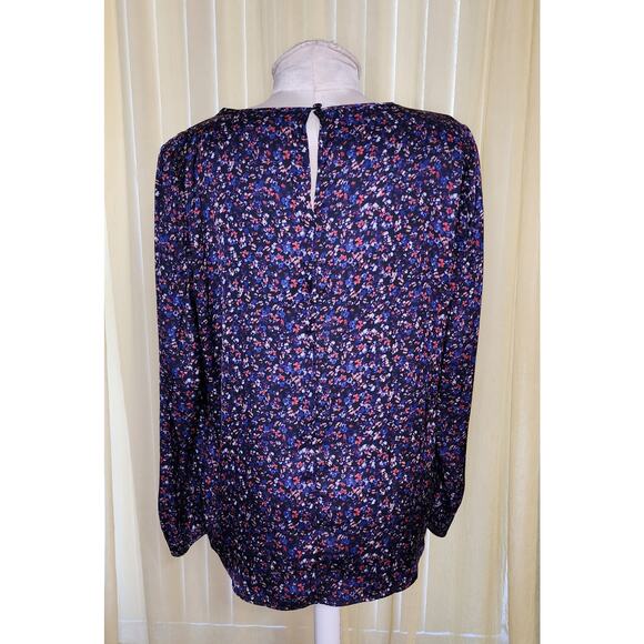 Lane Bryant Long Sleeve Floral Top Size 14 - Picture 2 of 5